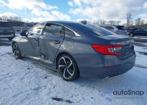 2019 Honda Accord Sport from USA, damaged, VIN 1HGCV1F30KA129439